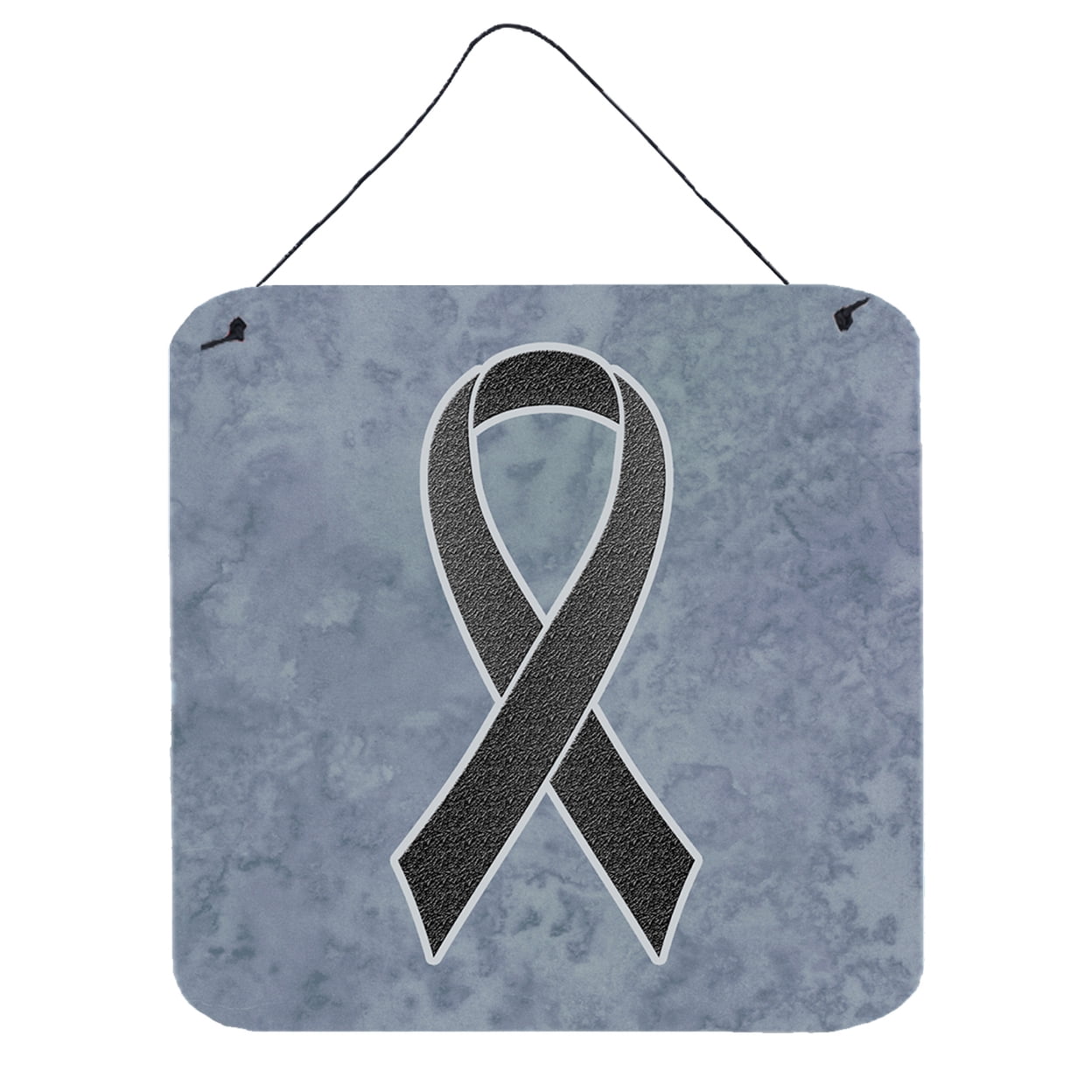 Black Ribbon for Melanoma Cancer Awareness Wall or Door Hanging Prints ...