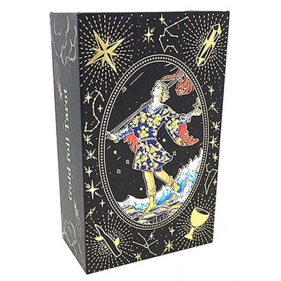 Black Rider-Waite tarot deck