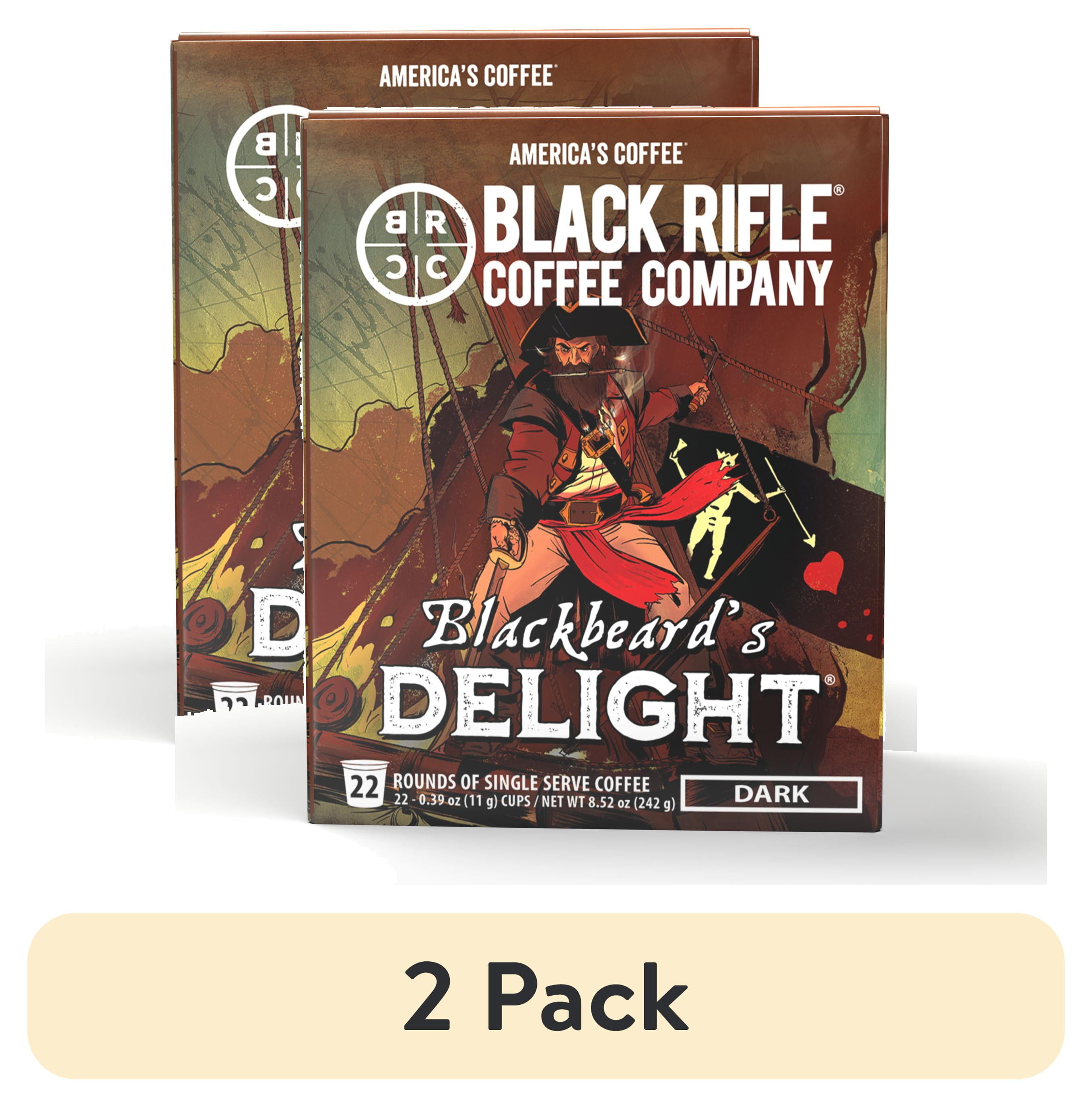 Black Rifle Coffee Company Blackbeard's Delight KCup Pods, Dark Roast