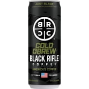 Black Rifle Coffee Company Cold Brew Just Black 11oz, Single Can