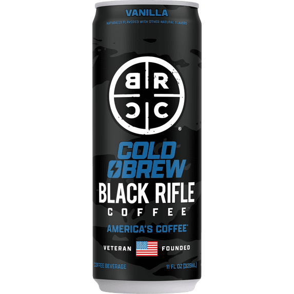Black Rifle Coffee Company Cold Brew Vanilla 11oz, Single Can