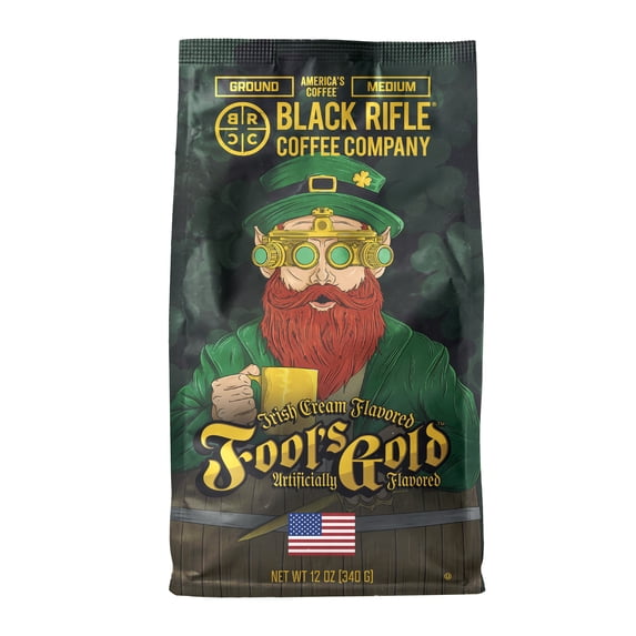 Black Rifle Coffee Company Fool's Gold Ground Coffee, 12oz