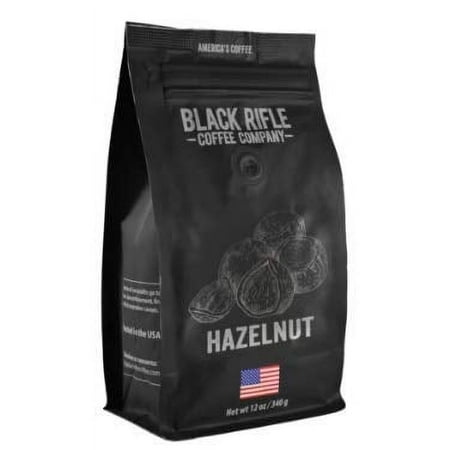Black Rifle Coffee Company Ground Coffee 12oz Bag Hazelnut
