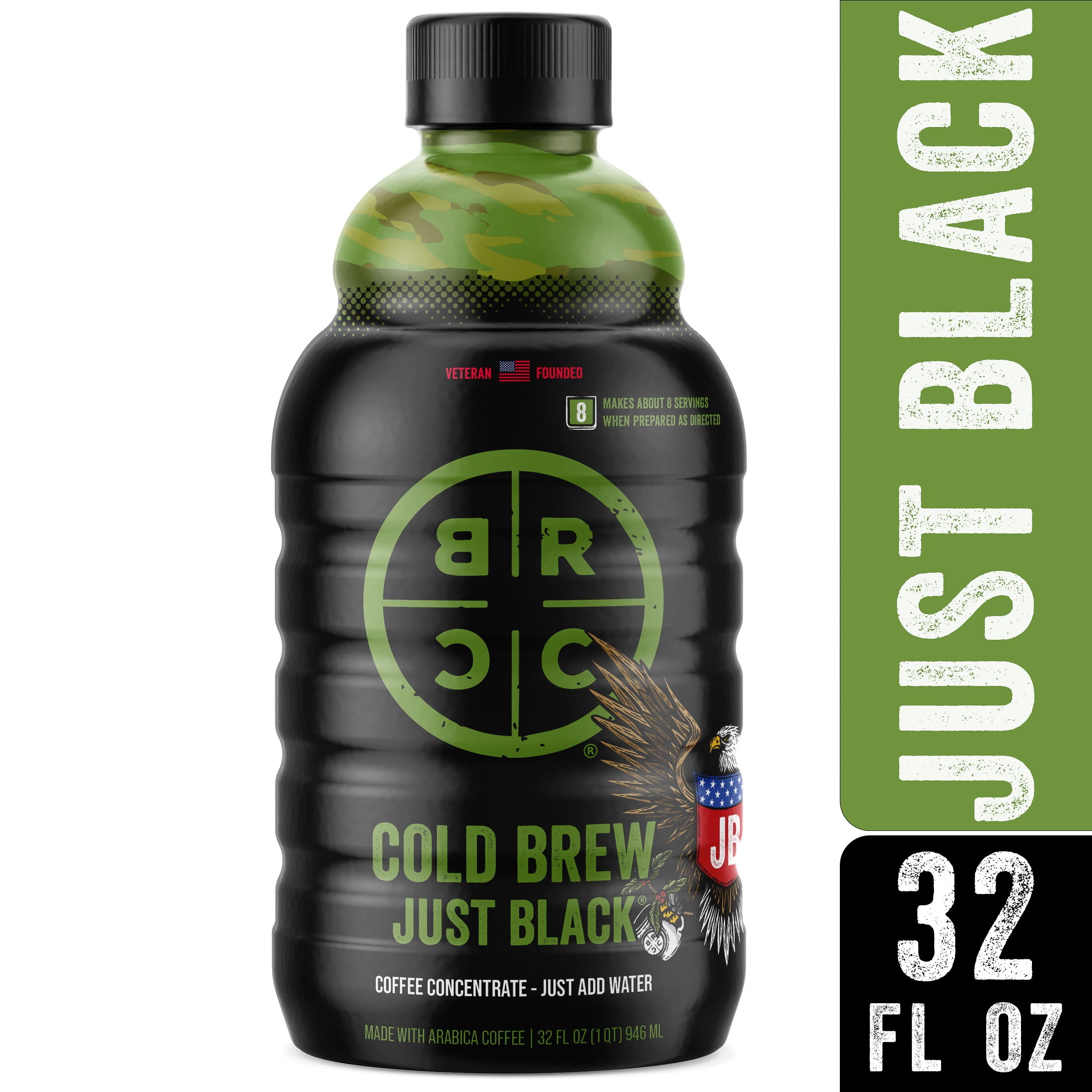 Black Rifle Coffee Company Just Black Cold Brew Coffee, MultiServe