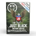 thumbnail image 1 of Black Rifle Coffee Company Just Black Instant Coffee Caffeine Packets for Hot or Iced, Medium Roast, 8 Ct Singles, 1 of 9