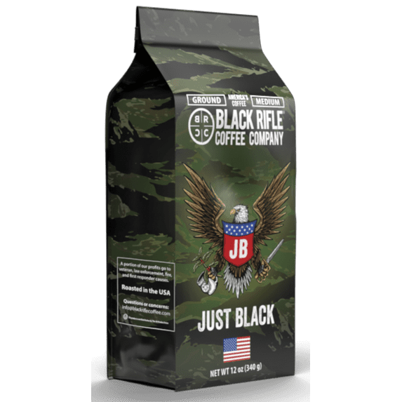 Black Rifle Coffee Company Just Black Medium Roast Ground Coffee