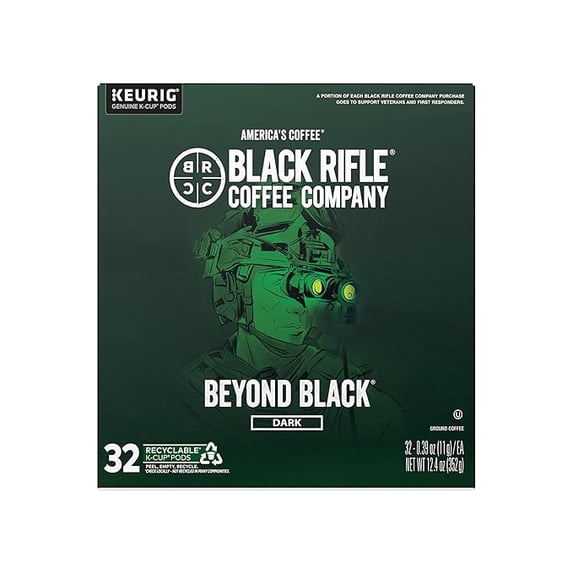 Back Rifel Pod Black Rifle Coffee Company, K cups, Single Serve Coffee Pods, Beyond ...
