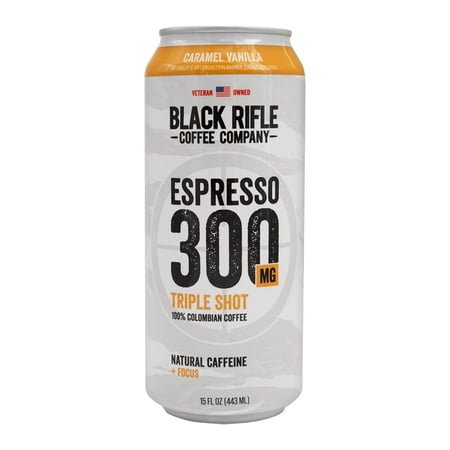 Black Rifle Coffee Company RTD (Caramel Vanilla, 15 Fl Oz (Pack of 12))