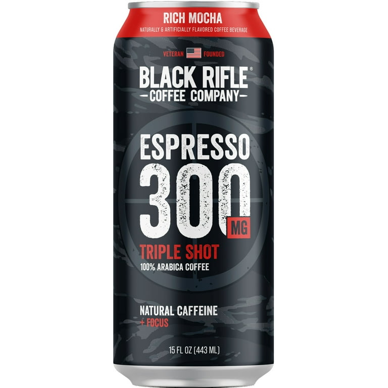 Black Rifle Coffee Company Iced Espresso Triple Shot Rich Mocha