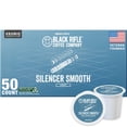 thumbnail image 1 of Black Rifle Coffee Company Silencer Smooth, 50 Count, Light Roast K Cups - Single Serve K Cups Coffee Pods - Kcup Pods Compatible with Keurig 1.0 & 2.0 - Made from Arabica Beans, 1 of 4