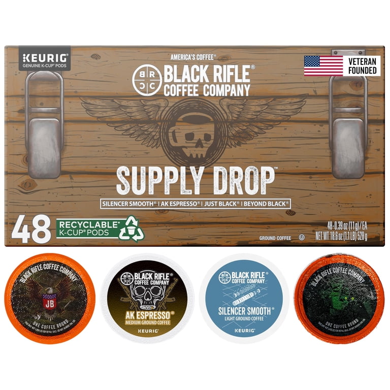 Black Rifle Coffee Company Supply Drop Variety Pack (48 Count of K