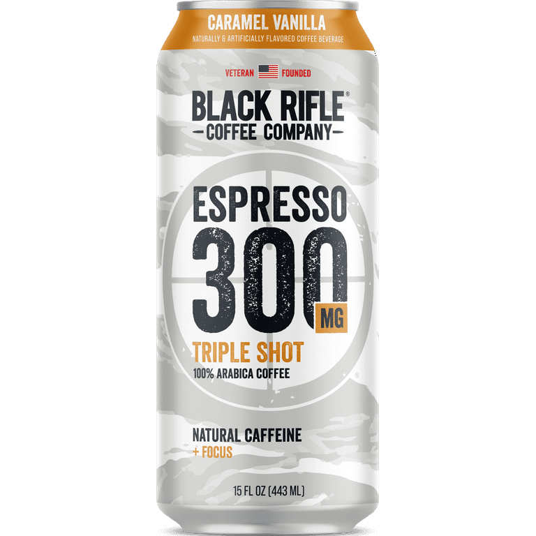 Black Rifle Coffee Espresso Triple Shot Caramel Vanilla 15oz