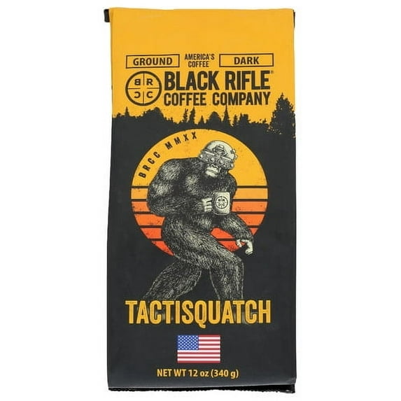 Black Rifle Coffee Ground Tactisquatch Dark 12 oz (Pack Of 6)