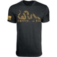 thumbnail image 1 of Black Rifle Coffee Or Die T-Shirt Gold Large, 1 of 1