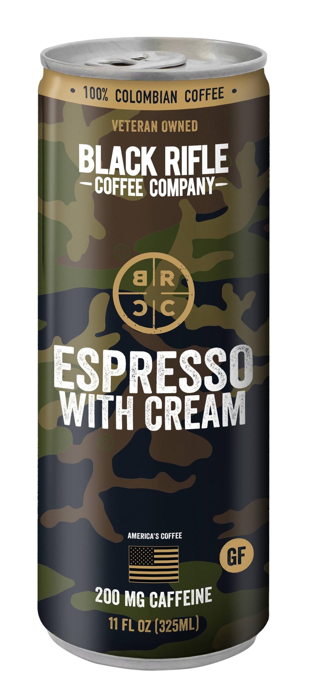 Black Rifle Coffee ReadytoDrink, Iced Espresso with Cream, 11oz, Can