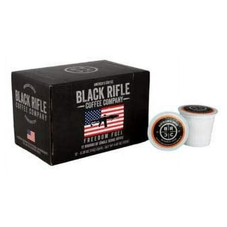Black Rifle Coffee Rounds Freedom Fuel Dark Roast 12 Count