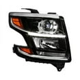 thumbnail image 1 of Black Right Side Factory Style Projector Headlight with LED for 2015-2018 Chevy Tahoe, 1 of 1