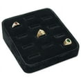 thumbnail image 1 of Black Ring Jewelry Display Tray - 12 Rings, 1 of 1