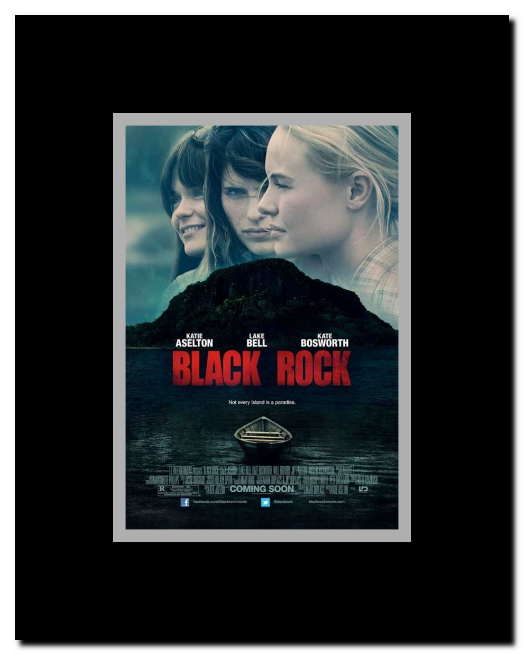 Black Rock Framed Movie Poster