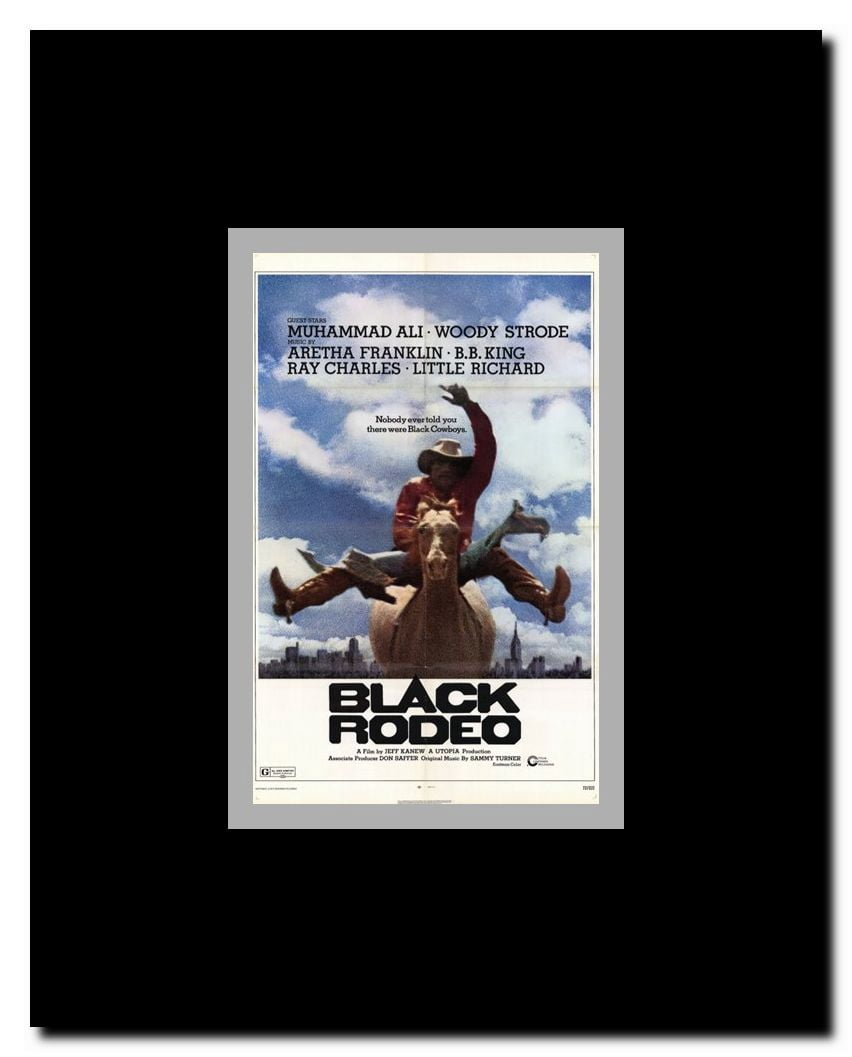 Black Rodeo Framed Movie Poster