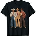 thumbnail image 1 of Black Rodeo Western Melanin History Black Cowgirl T-Shirt Tops Tee, 1 of 4