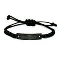 thumbnail image 1 of Black Rope Bracelet Bestie - The Keeper of Secrets and Cherished Memories, Perfect Gift for Birthday, Christmas, and Graduation Celebration, Confidence and Hope, 1 of 1