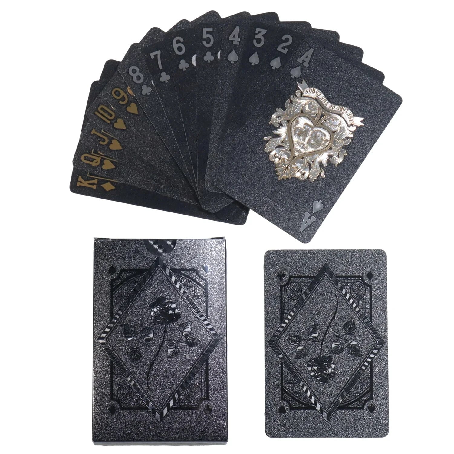 Cryptocurrency Themed Cards Bitcoin Themed Gold Waterproof Playing Cards  With Commemorative Coin - Perfect For Crypto Fans Bitcoin Themed Poker Set