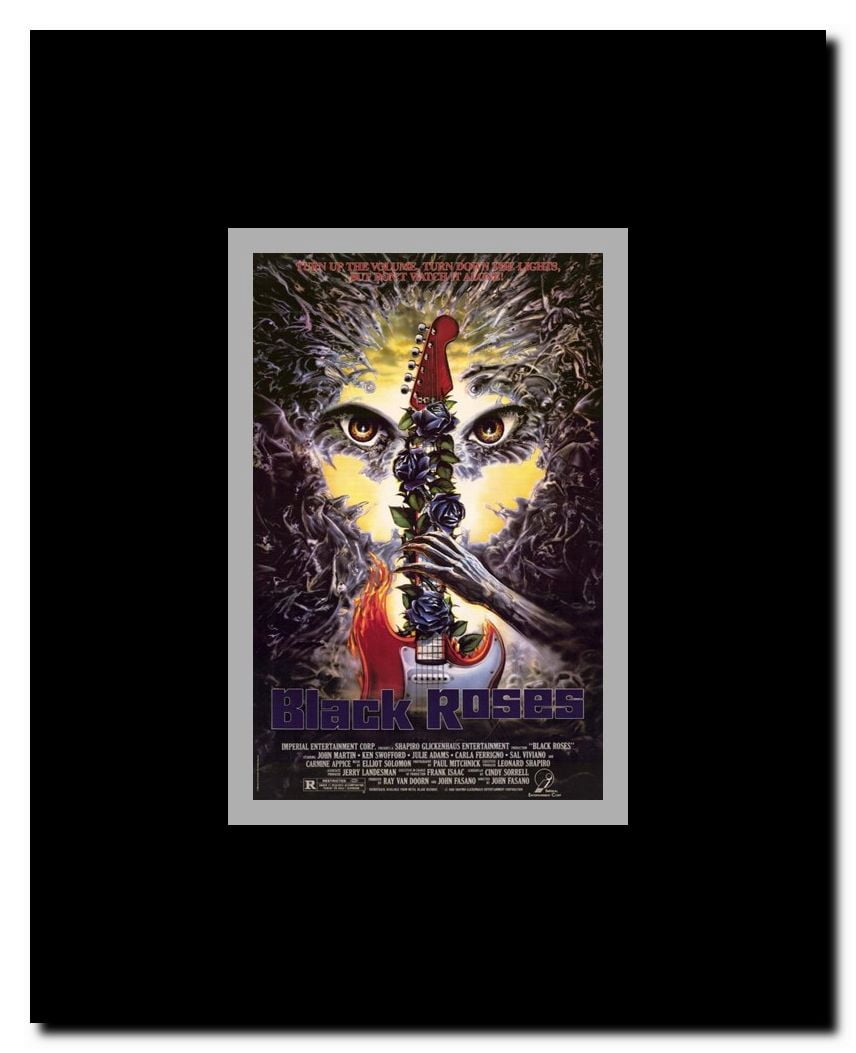 Black Roses Framed Movie Poster