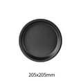 thumbnail image 1 of Black Round Nonstick Pizza Baking Pan with High Heat Transfer Efficiency and Easy Demolding Design(8Inch), 1 of 4