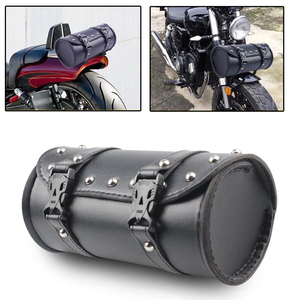 Black Round Sundries Bags for Motorcycle Tool Pouch Motorcycle