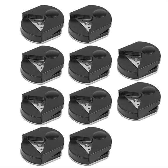 Black Rounding Paper Cutter Angle Photo Business Card Chamfering Machine and Rounder