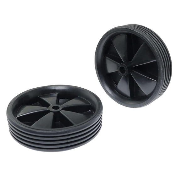 Black Rubber Bicycle Training Wheels Pair Balance Stabilizer For Beginner Cycling Practice