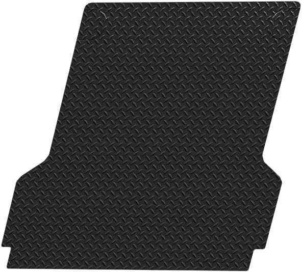 Rubber Truck Bed Mat For 2022-2024 Ford Maverick 4.5 Ft Bed - Black Diamond Plate, Anti-Slip - View #3