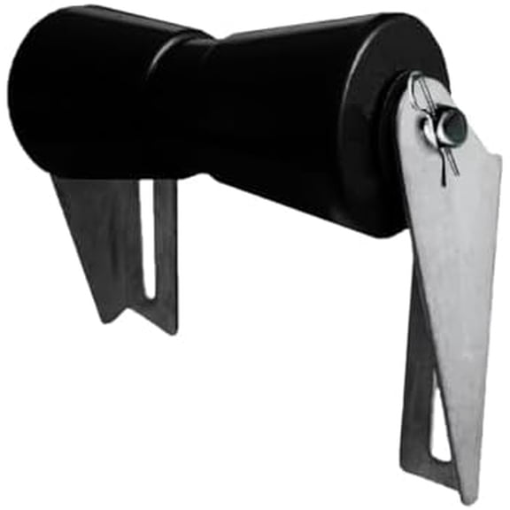 Black Rubber Keel Roller$$Watercraft