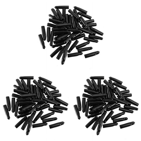 Black Rubber Pourer Cap Liquor Bottle Pourer Cover Dispenser Spout Dust Covers (144)