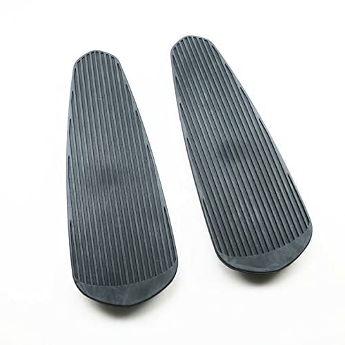 Black Rubber Rider Footboard Footrest Foot Peg Pad for Indian Chieftain 2017-19