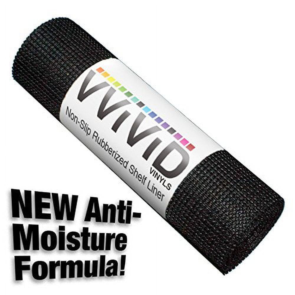 Black Rubberized NonSlip Drawer and Shelf Liner Sheets Choose Your
