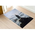thumbnail image 1 of Black Rug, Famous Rug, Large Rug, Home Decor Rugs, Non Slip Rugs, Indoor Rug, Wanderer Above the Sea of Fog Rugs, Wedding Rug, Man Cave Rug, 5.9'x9.2' - 180x280 cm, 1 of 8