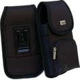 thumbnail image 1 of Black Rugged Case with Key FOB or Money Holder is compatible with Consumer Cellular Zmax 5G, 1 of 8