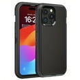 thumbnail image 1 of Black Rugged Shockproof Defender case Cover  For / Apple iPhone 16 Plus /, 1 of 7
