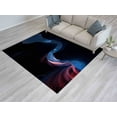 thumbnail image 1 of Black Rugs, Modern Rugs, Living Room Rug, View Rug, Milk Way Rugs, Area Rugs, Starry Sky Landscape Rug, Office Rugs, Custom Rugs, Home Decor, 5.9'x9.2' - 180x280 cm, 1 of 8