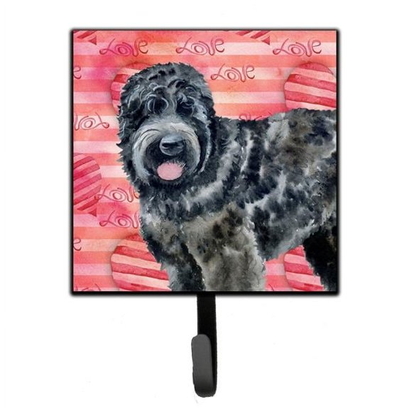 Black Russian Terrier Love Leash or Key Holder