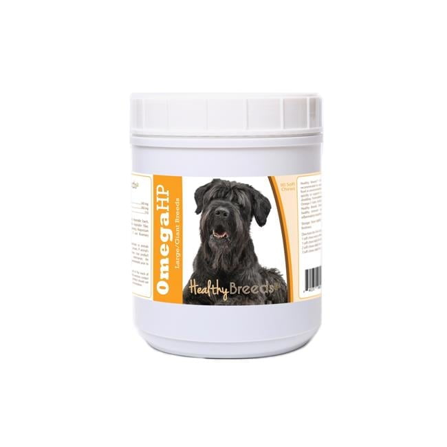 Black Russian Terrier Omega HP Fatty Acid Skin & Coat Support Soft Chews - Black