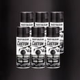 thumbnail image 1 of 6 Pack, Black, Rust-Oleum Automotive Custom Chrome Gloss Spray Paint-343346, 10 oz, 1 of 4