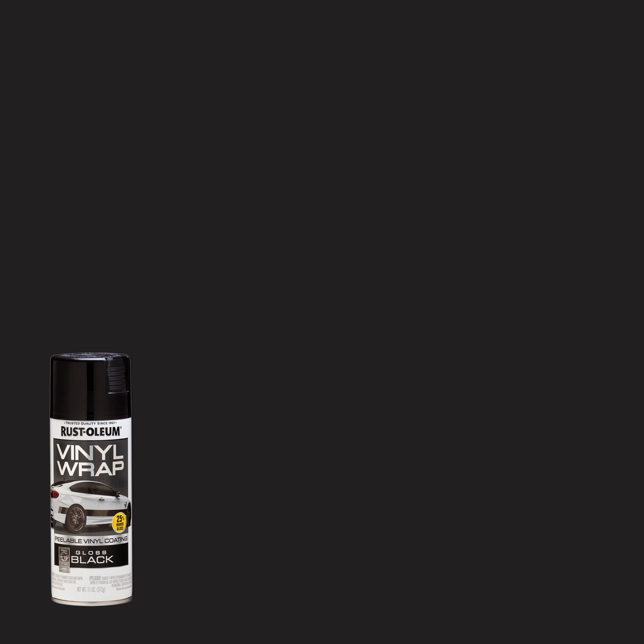 Rust-Oleum Automotive 363547 Vinyl Wrap Spray, 6 Pack, Gloss Clear