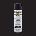 thumbnail image 1 of Black, Rust-Oleum Professional Flat Spray Paint-7578838, 15 oz, 1 of 5