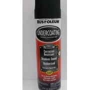 Black, Rust-Oleum Rubberized Undercoating Spray, 15 oz