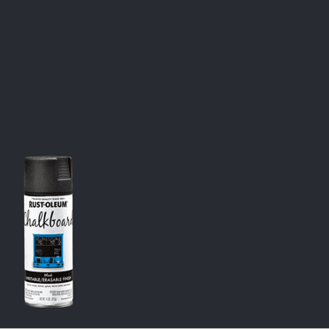 Black, Rust-Oleum Specialty Flat Chalkboard Spray, 11 oz