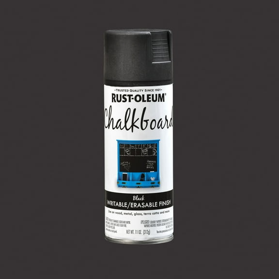 Black, Rust-Oleum Specialty Flat Chalkboard Spray, 11 oz