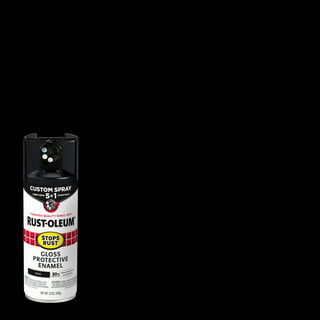 Rust-Oleum 353345-6PK Stops Rust Turbo Spray Paint, 24 oz, Gloss Clear, 6 Pack